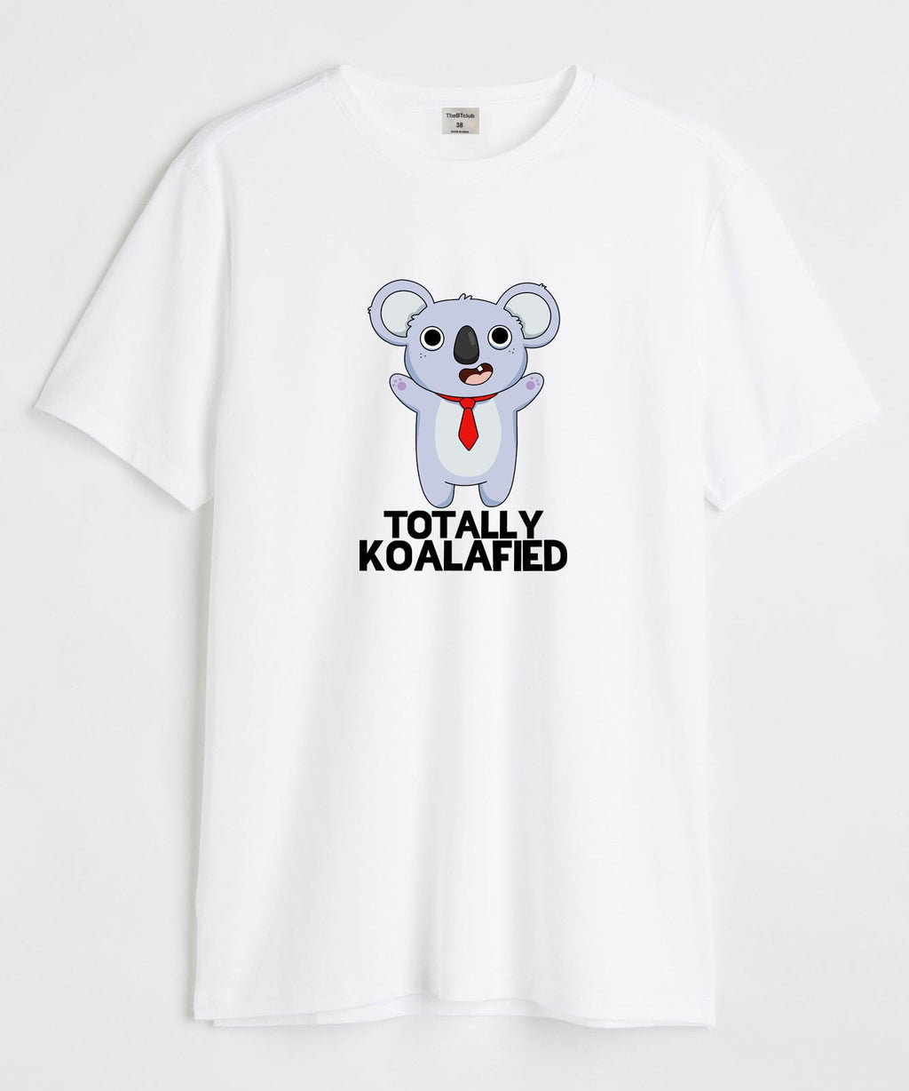 Totally koalafied - Round Neck T-shirt