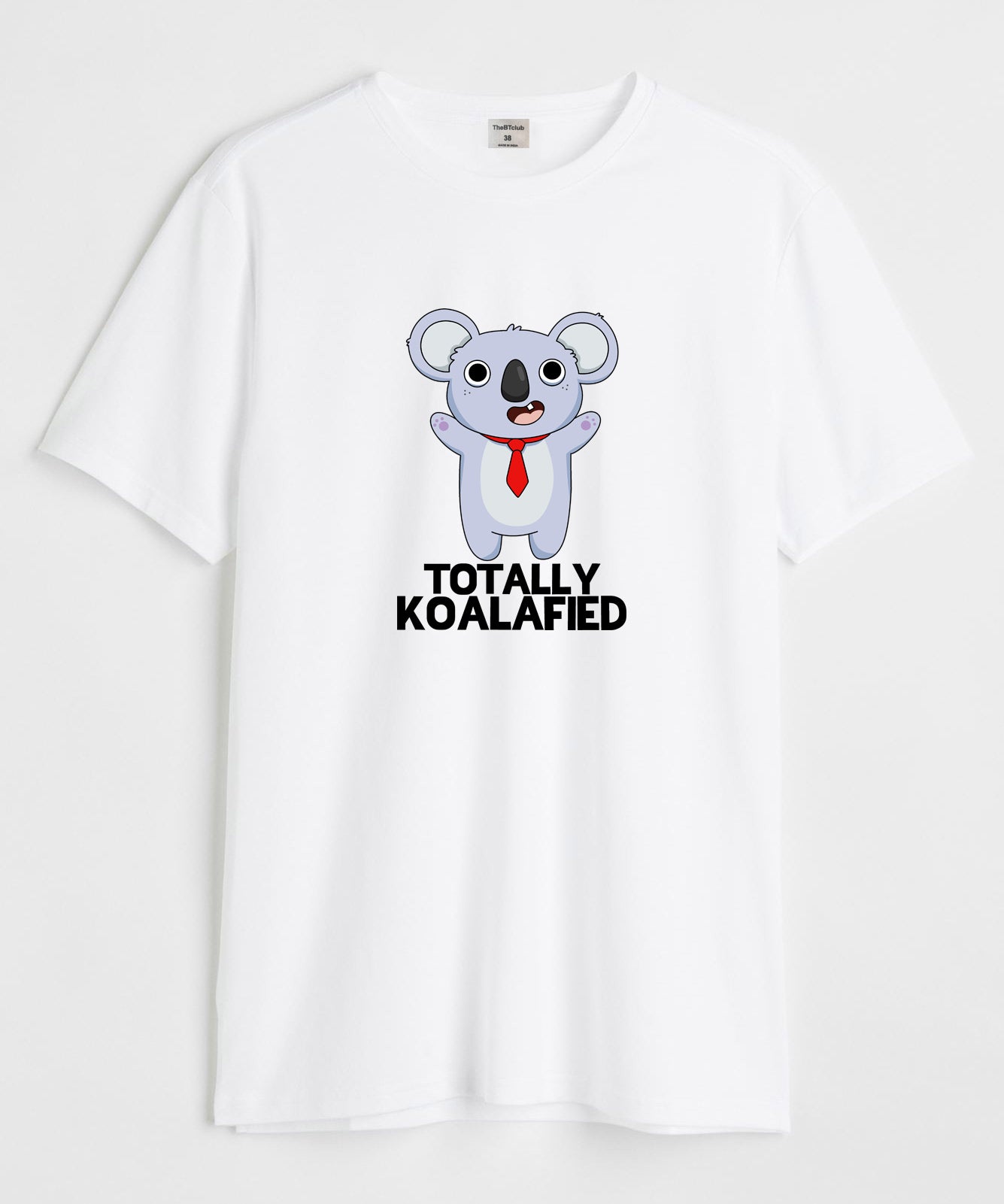 Totally koalafied - Round Neck T-shirt