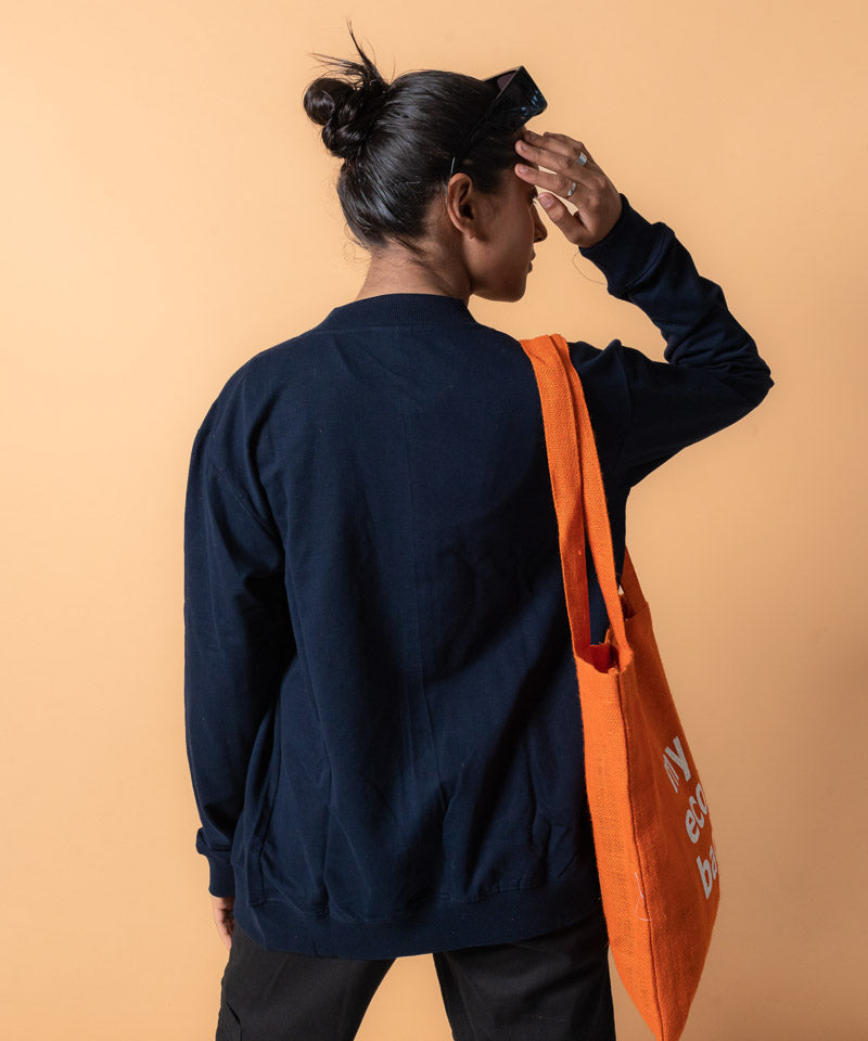 Navy blue - Basic Bomber Jacket