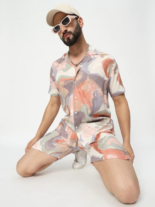 Abstract Print - Co Ord Set