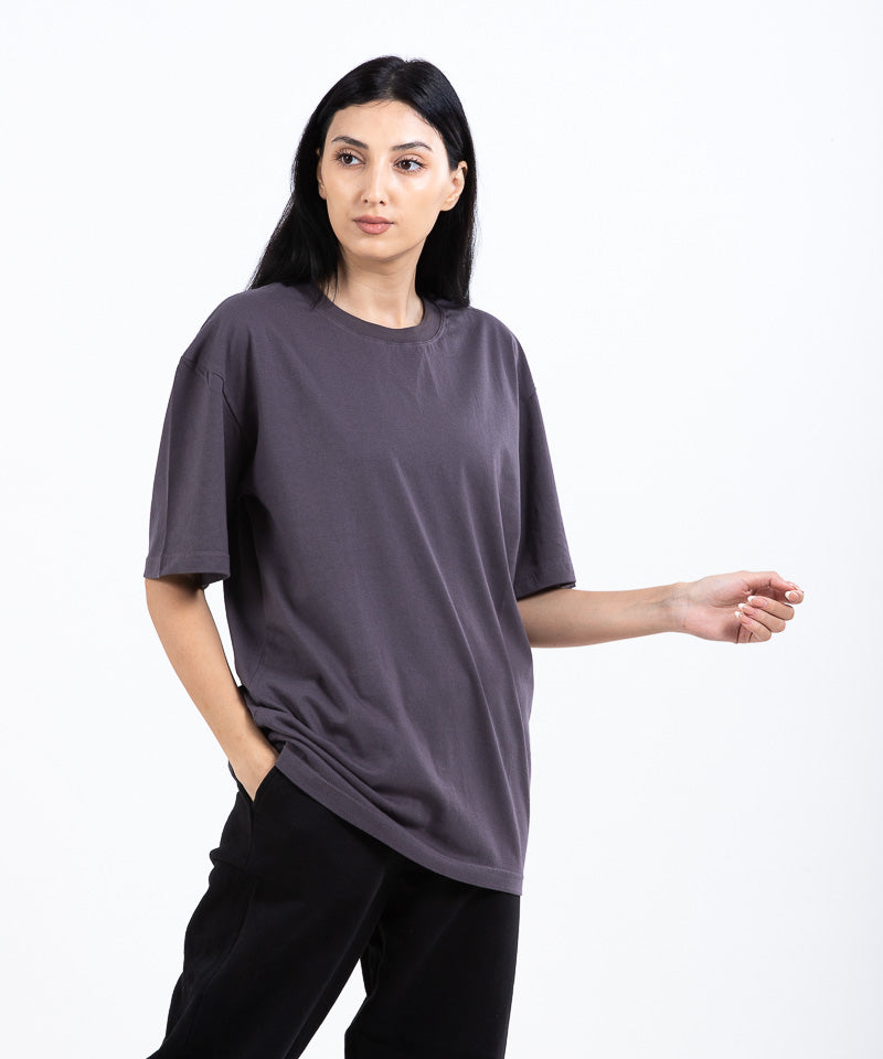 Dark grey - Oversized T-shirt