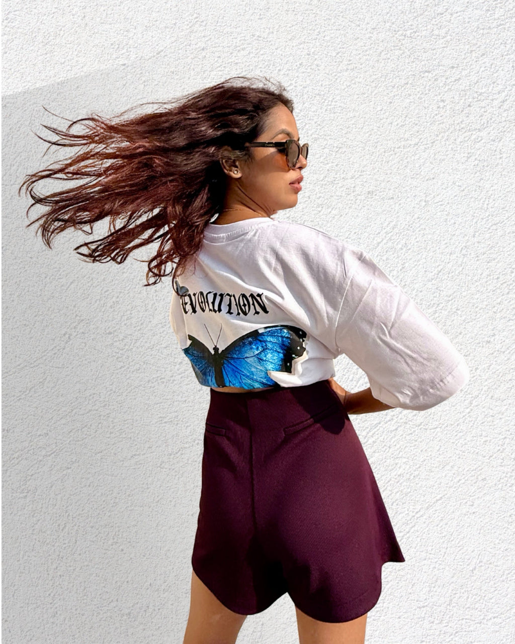 Maroon - Skort