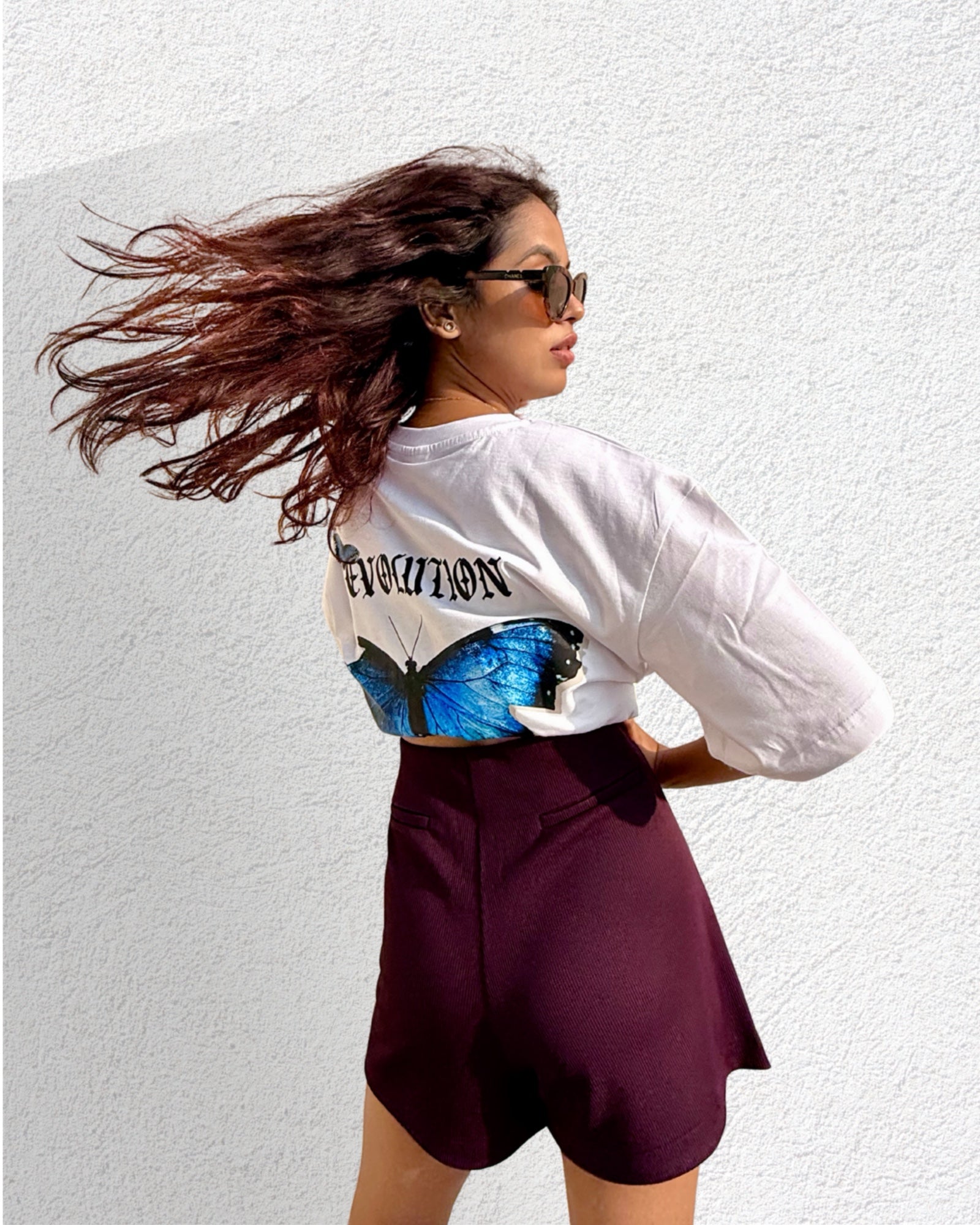 Maroon - Skort