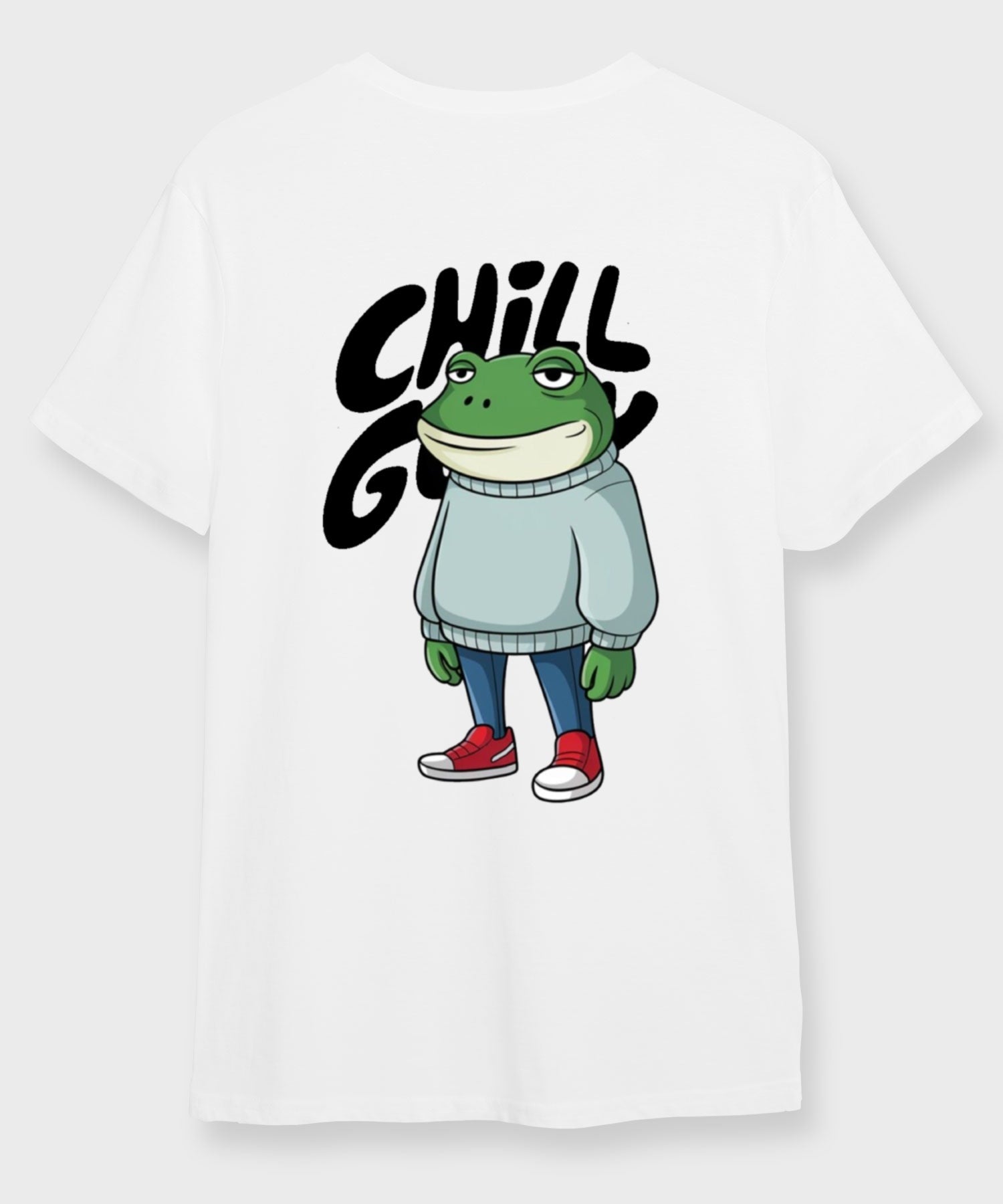 Chill guy - Round Neck T-shirt