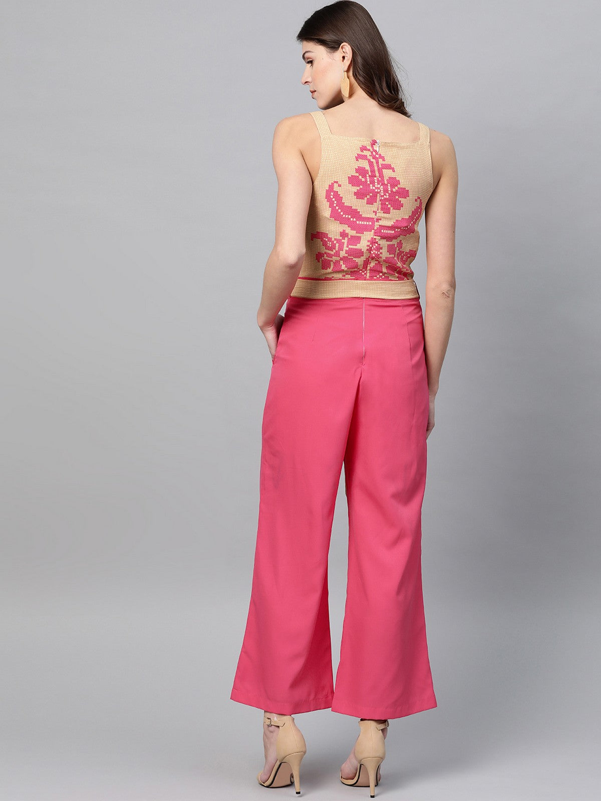 Printed Yoke Jumpsuit 1