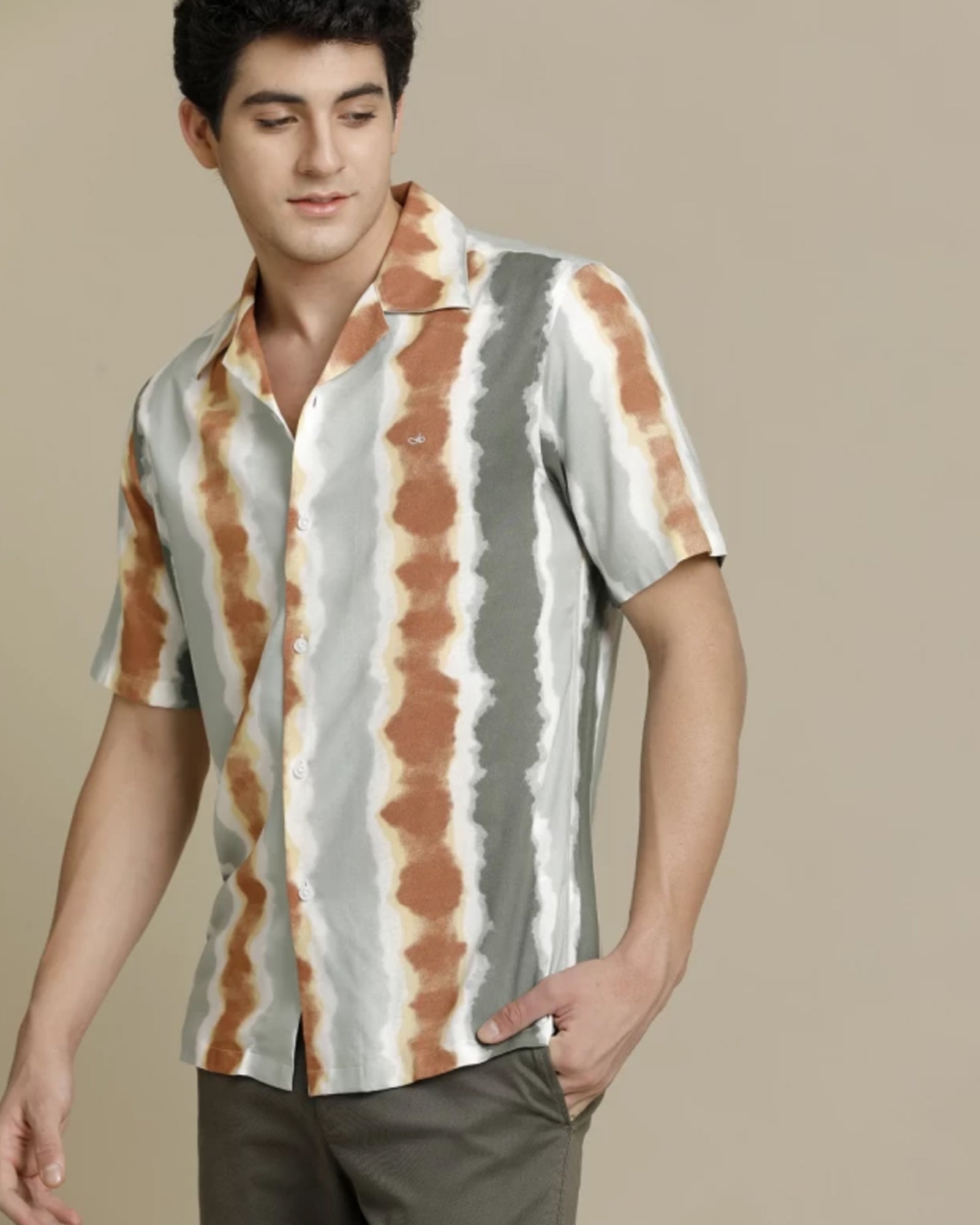 Earthen Hues - Regular Fit Shirt