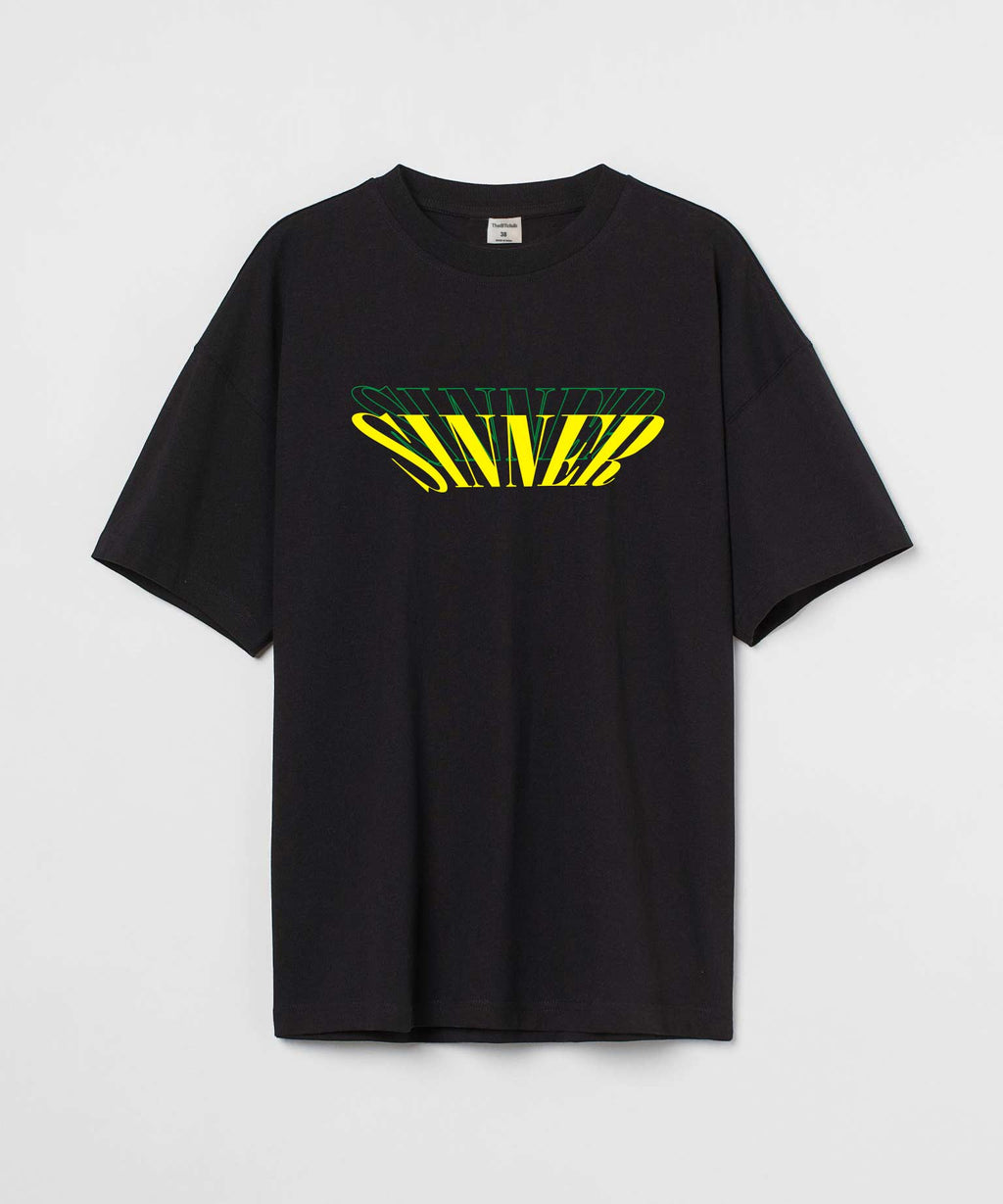 Sinner fear god - Oversized T-shirt