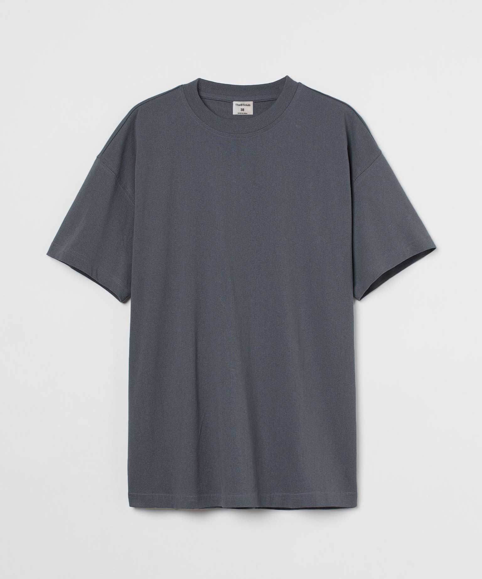 Dark grey - Oversized T-shirt