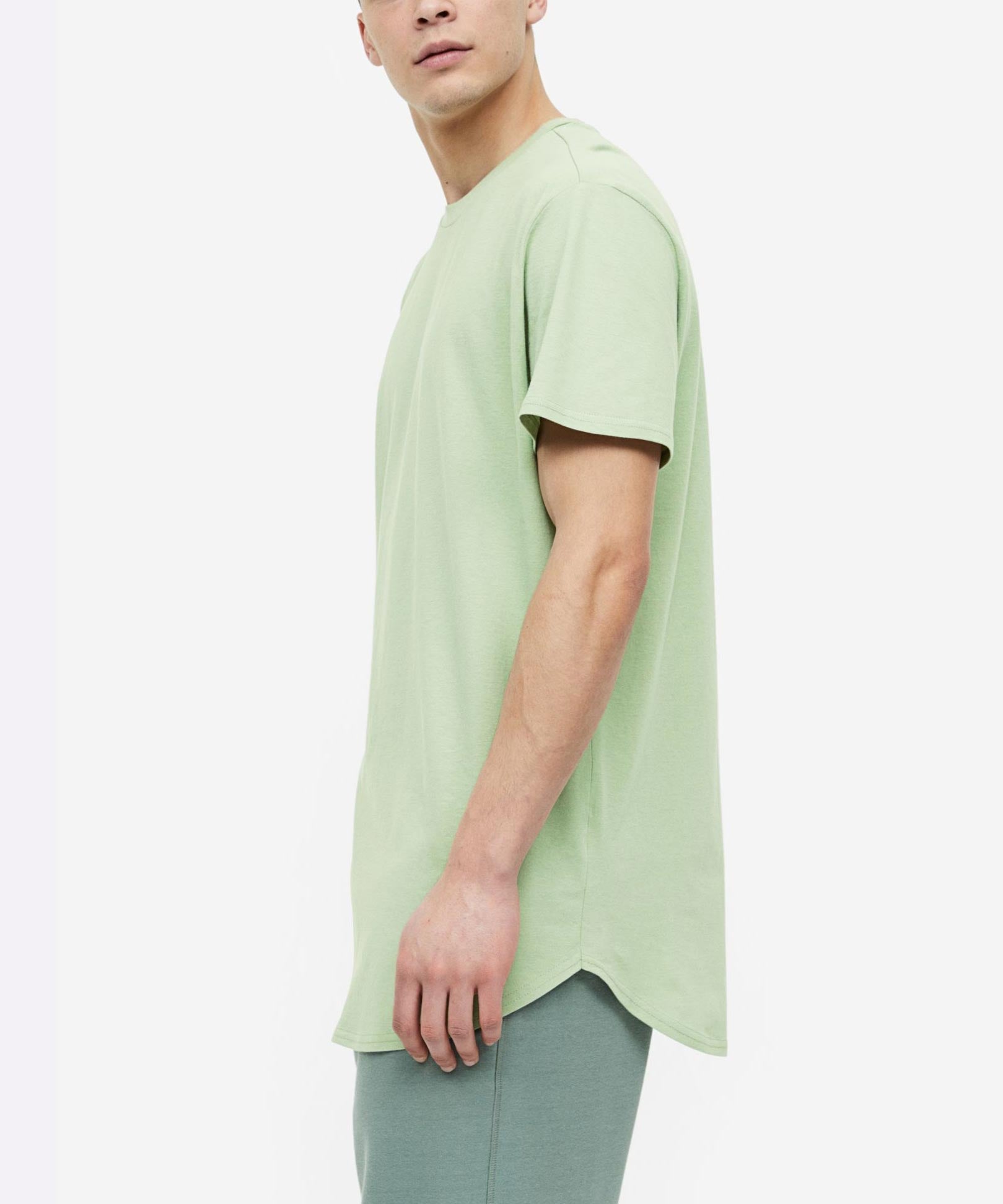 Light pastel green - Dropcut