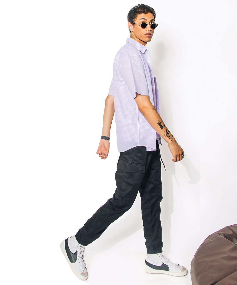Lilac Delight - Oversized Shirt