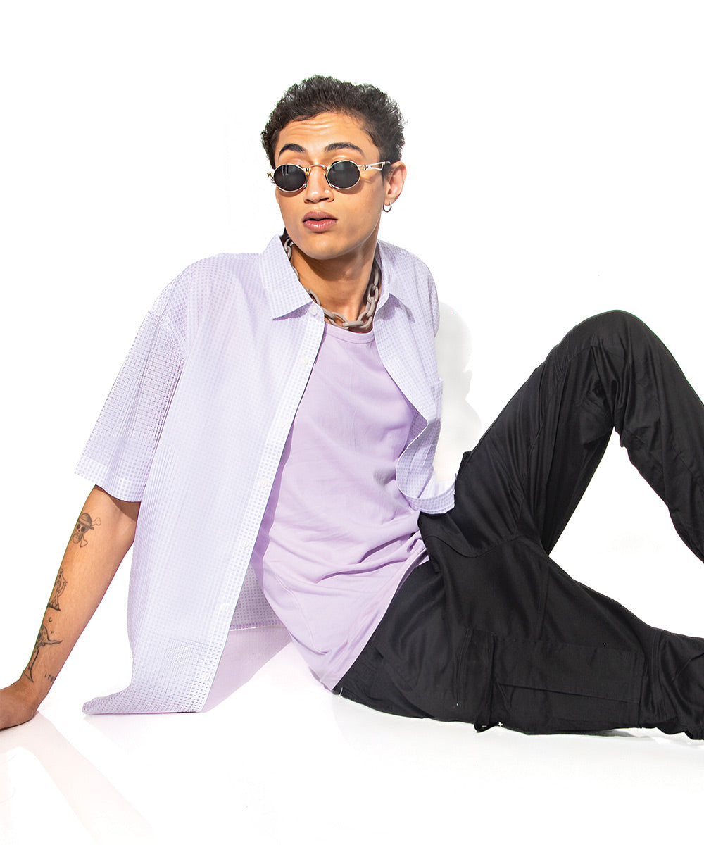 Lilac Delight - Oversized Shirt