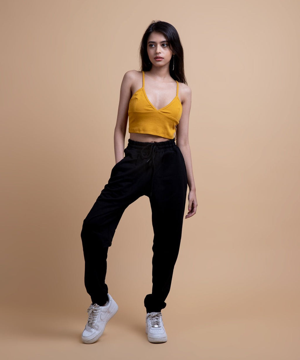 Ribbed Bralette - Mustard