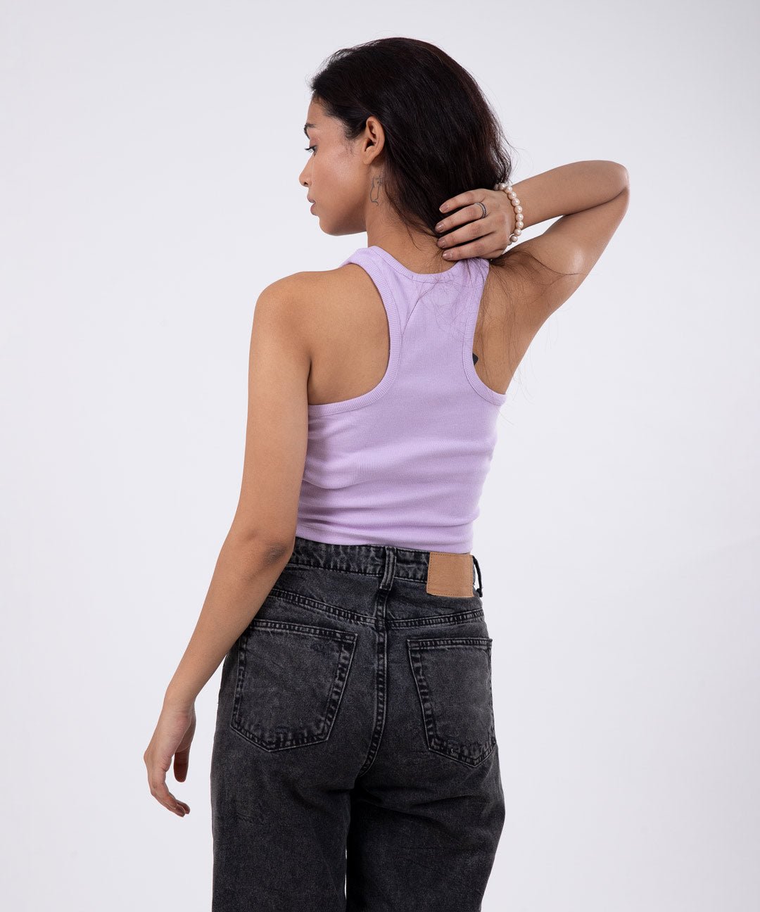 Ribbed Racerback - Lilac