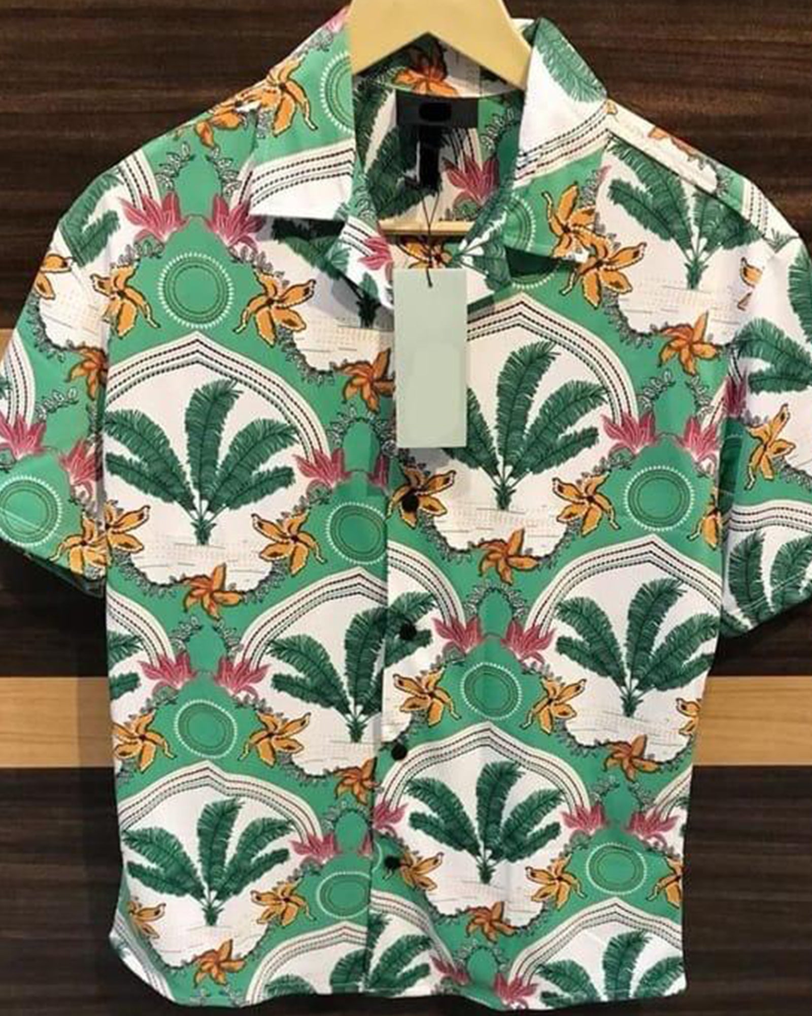 Jungle Jive Green - Regular Fit Shirt