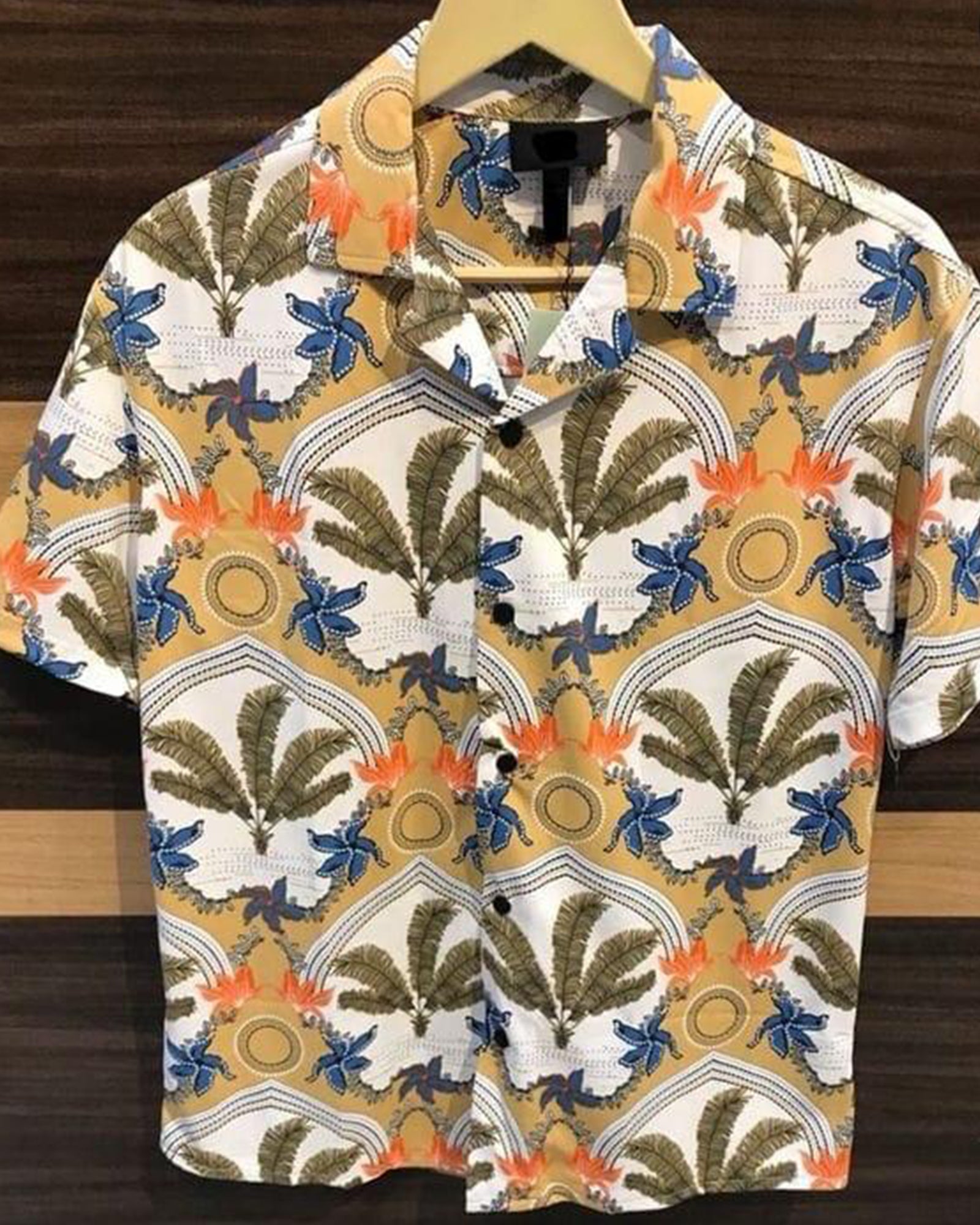Jungle Jive Yellow - Regular Fit Shirt