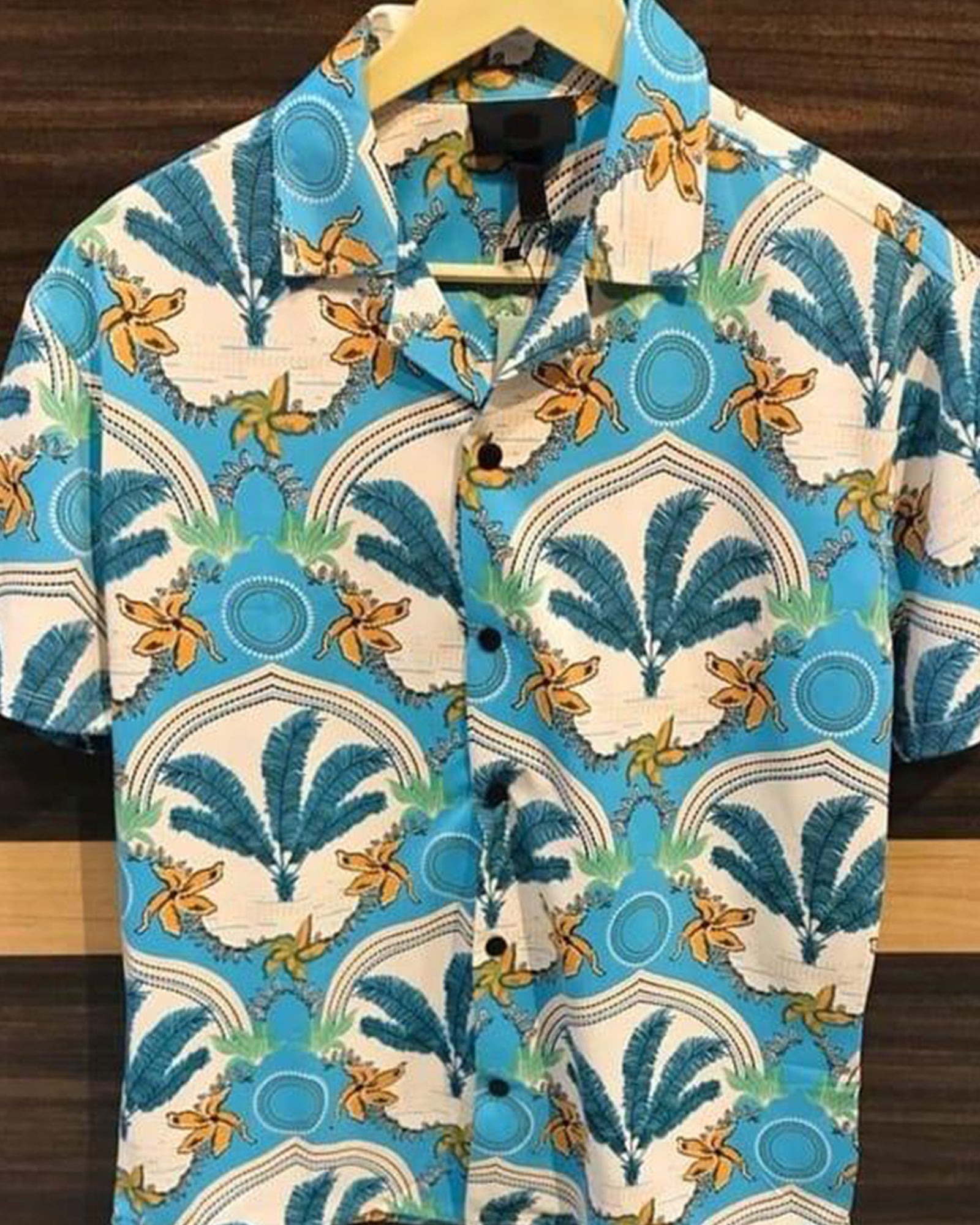 Jungle Jive Blue - Regular Fit Shirt