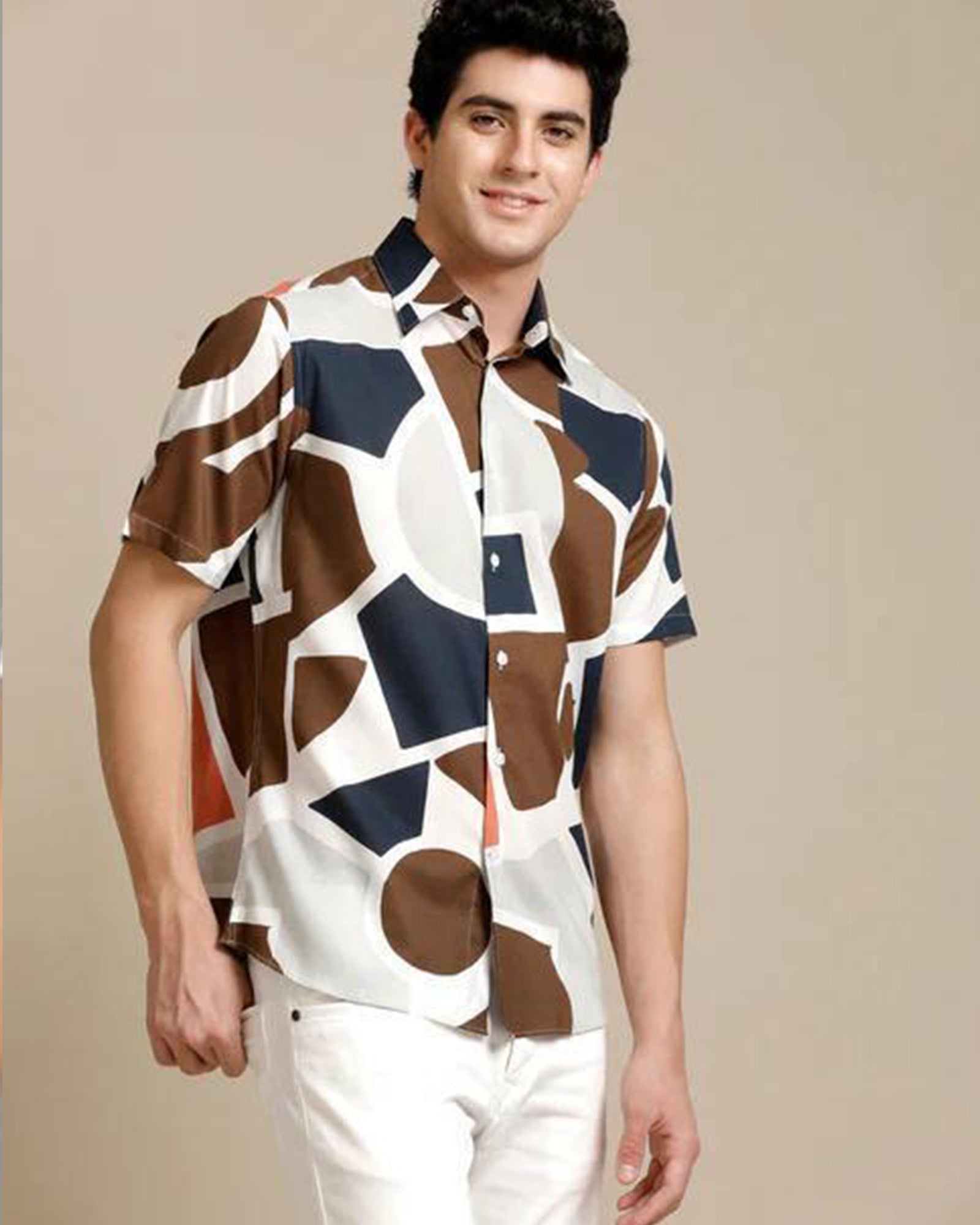 Abstract Geometry - Regular Fit Shirt