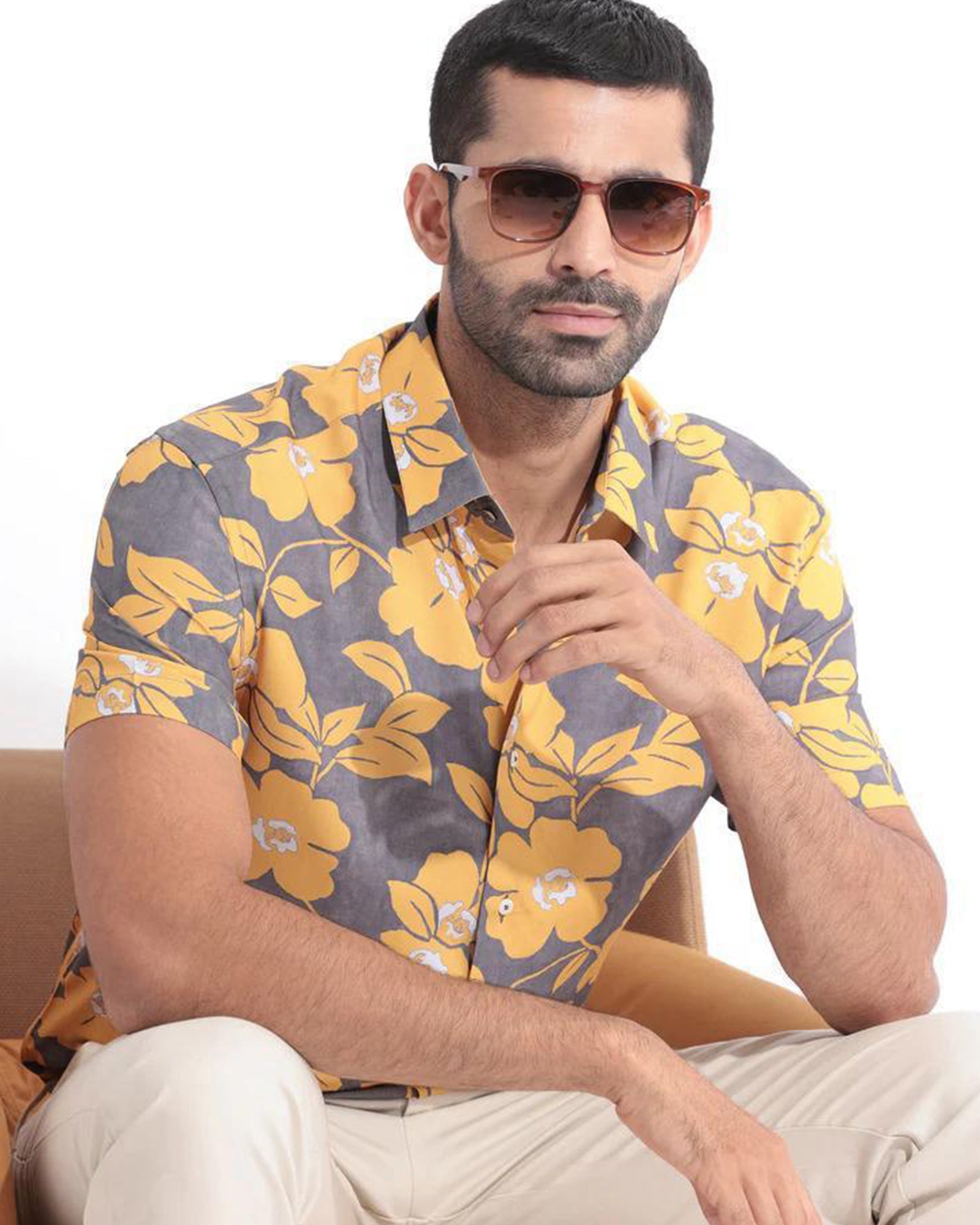 Elegant Petals - Regular Fit Shirt