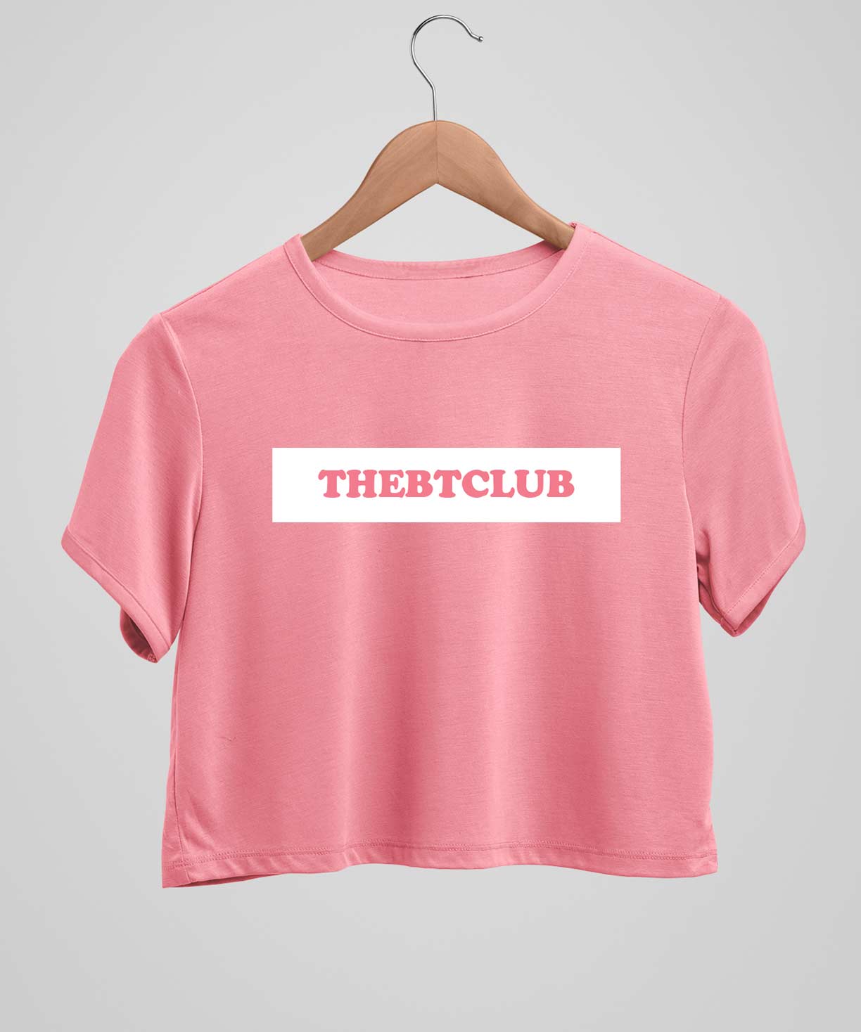Signature - Crop top - Light pink - Stradda