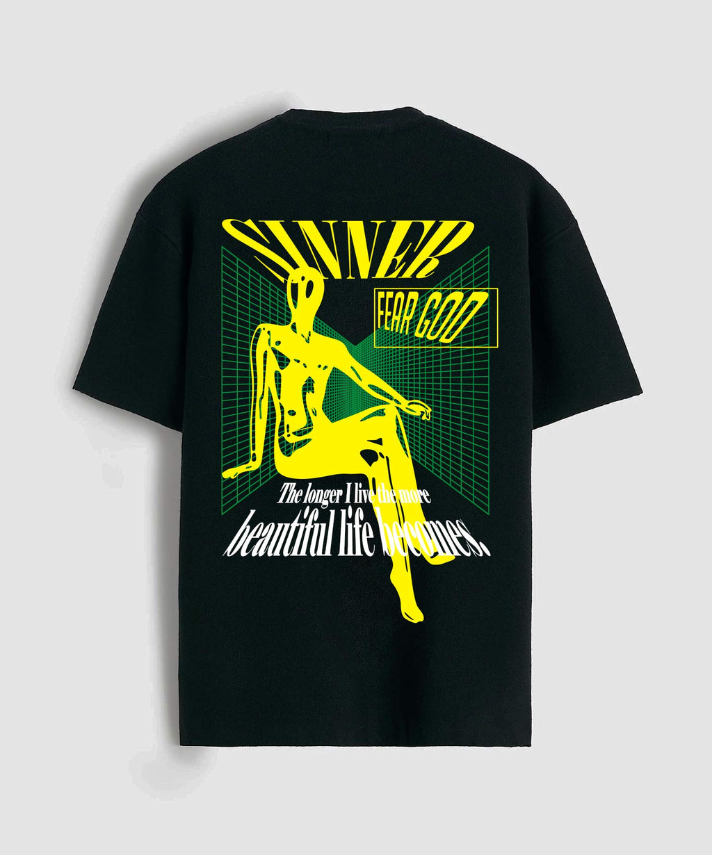 Sinner fear god - Oversized T-shirt