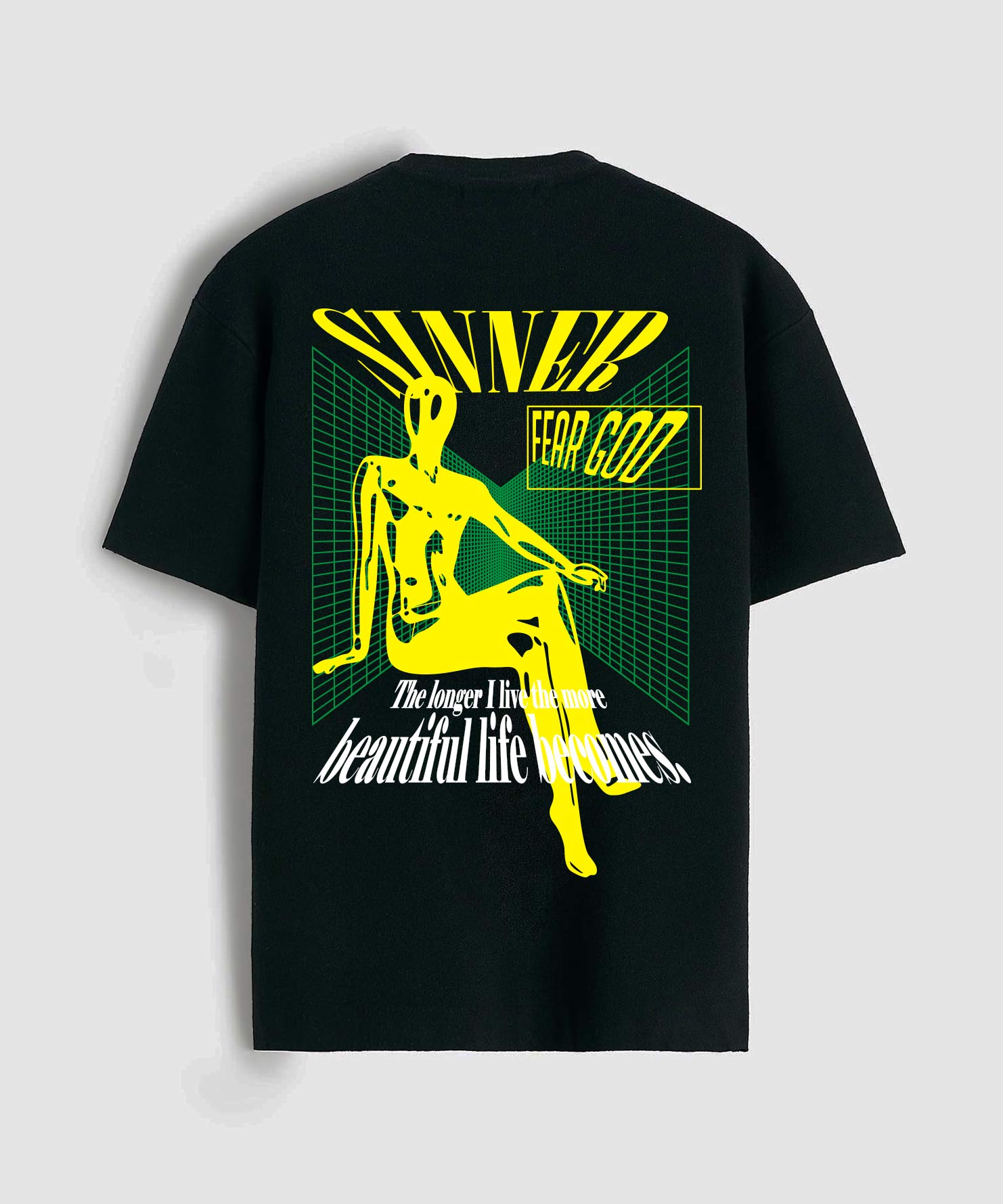 Sinner fear god - Oversized T-shirt