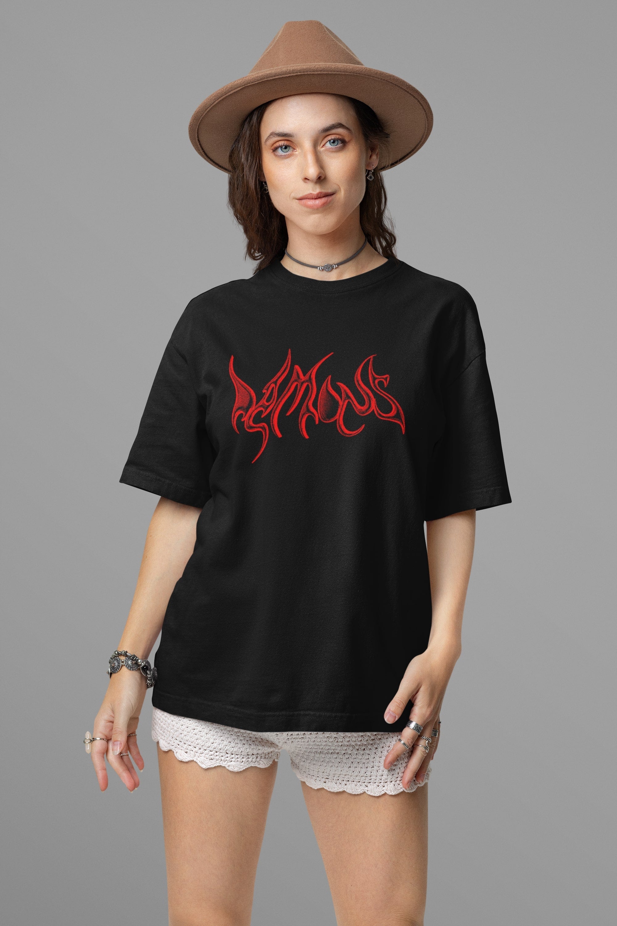 DEMONS - Oversized T-shirt