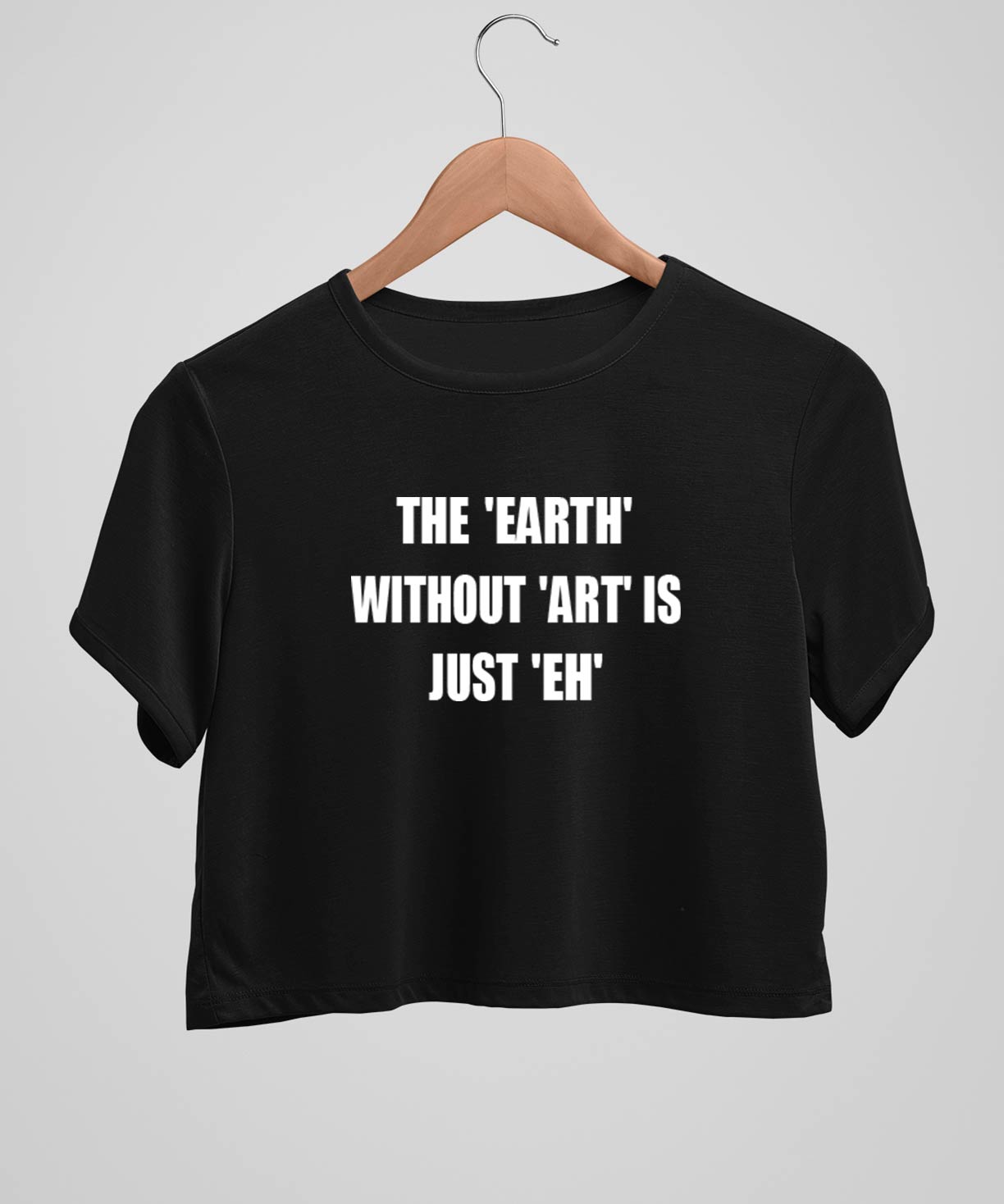 The earth without art - Crop top - Stradda